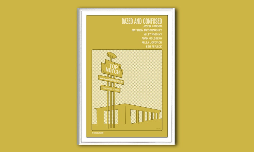 Dazed and Confused 12x18 inches movie poster