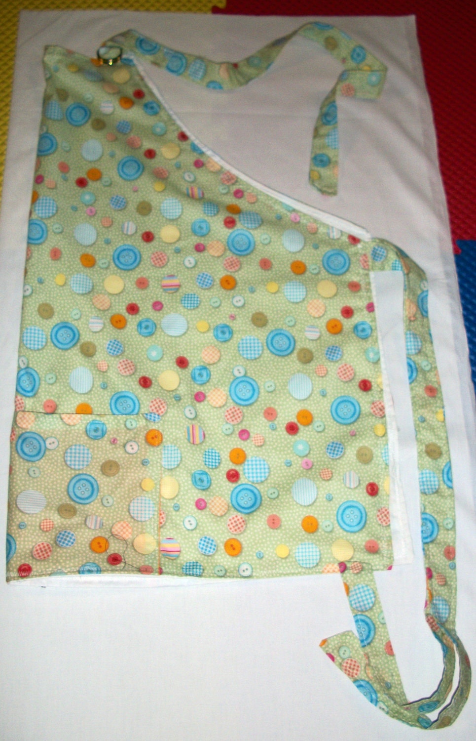 Buttons, Buttons, Buttons Kitchen Apron