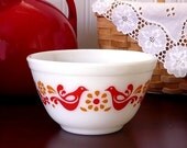 Vintage Pyrex Friendship Small Mixing Bowl 1971