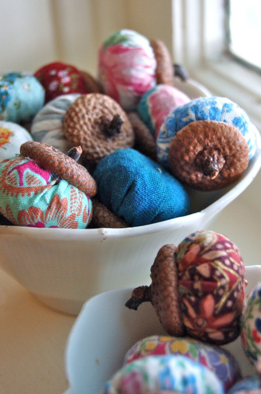 Lavender Filled Acorn Sachets -- Made to Order
