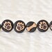 Puppy Paws Pushpins with Mini Dog Bones in Black Polymer Clay Animal Lover Gift Set for Back to School