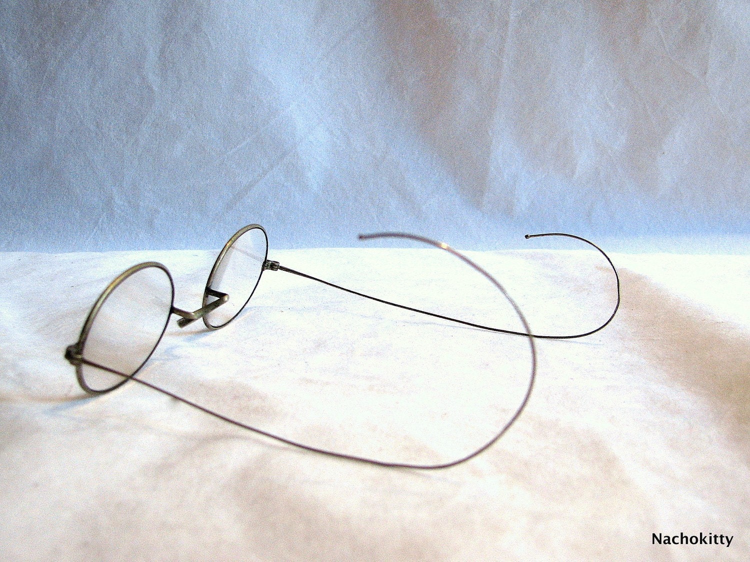 Antique Eyeglasses Loop over ear style Victorian by Nachokitty