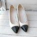 Vintage Black White Spectator Pumps Sz 7.5-8