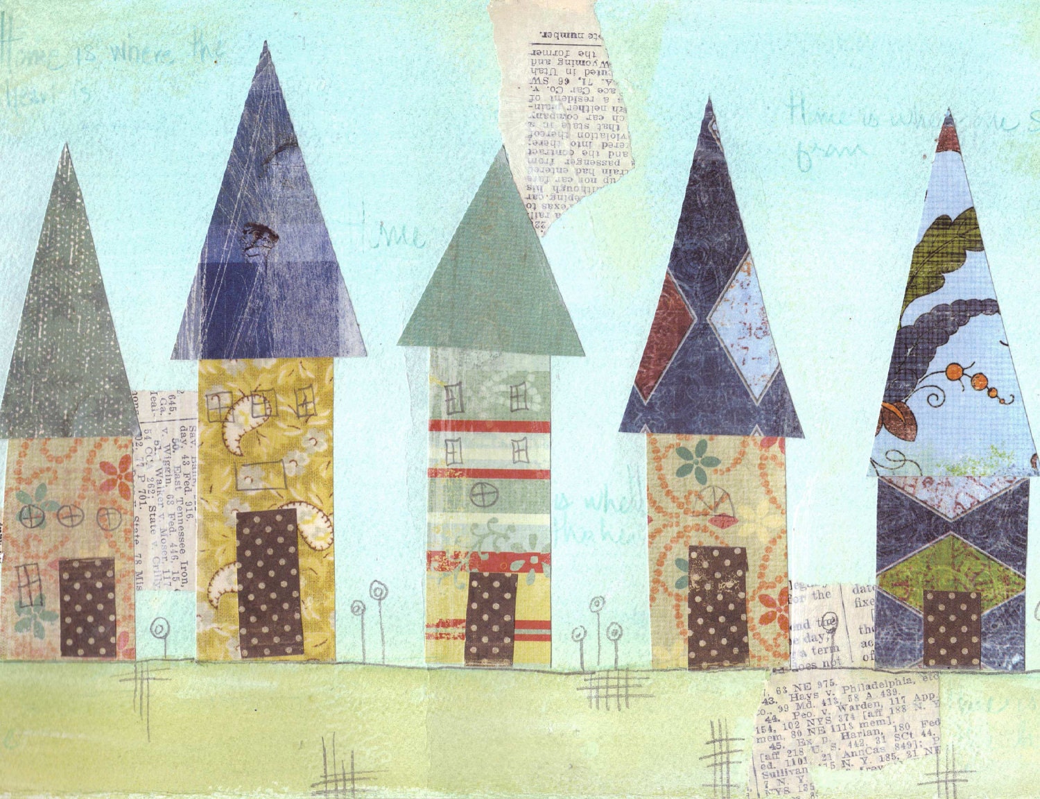 Blue Houses