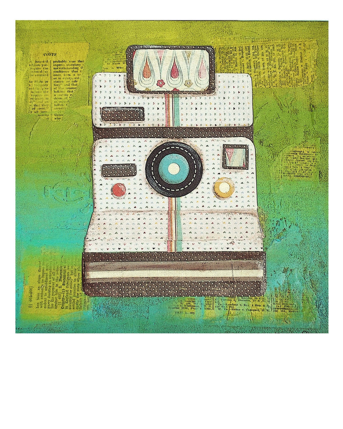 Vintage Polaroid Print