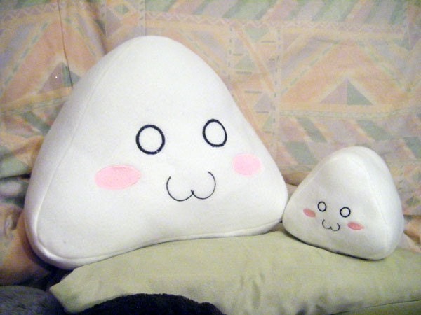 Giant Onigiri Japanese Rice Ball Pillow