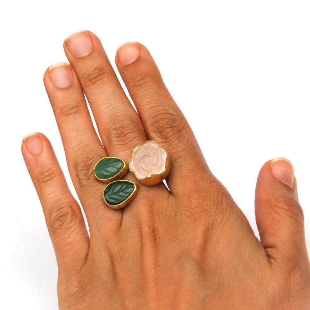 Pink Rose Garden Ring