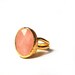 Pink Rose Quartz Ring