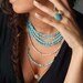 Long Turquoise Necklace