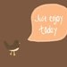 Wall Art - 8x10 Illustration Art Print - Make The Best Of Today - Bird, Motivational, Quote, Nursery, Gift, Wall Decor