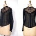 vintage 1900's Lost Horizon Lace Blouse (00's)