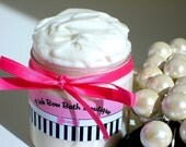Caramel Vanilla Brulee enriched with Shea Butter, Cocoa Butter, and Japanese Green Tea Extract
