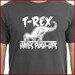 T-rex Hates Pushups Push Ups T shirt 14.95 TRex dino tee S-2XL more colors