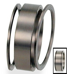Titanium Ring Minimalist - Fatter Middle - Modern Stack Rings