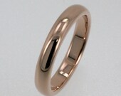 Rose Gold Ring - Wedding Band Custom Made