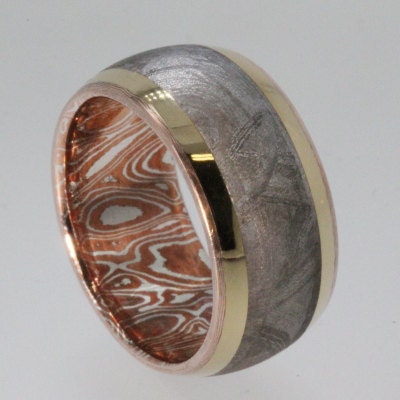 Meteorite Wedding Rings