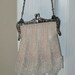 1927 Beaded Knit Purse Pattern The Three Widening Panels