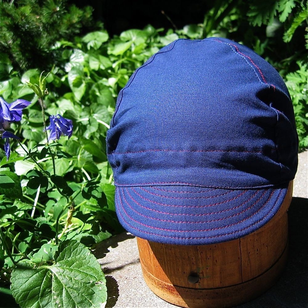Hamlet Cycle Cap words words words handmade in alameda calif