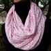Infinity Scarf - Loop Scarf - Soft knit Print - Eternity Scarf - Circle Scarf