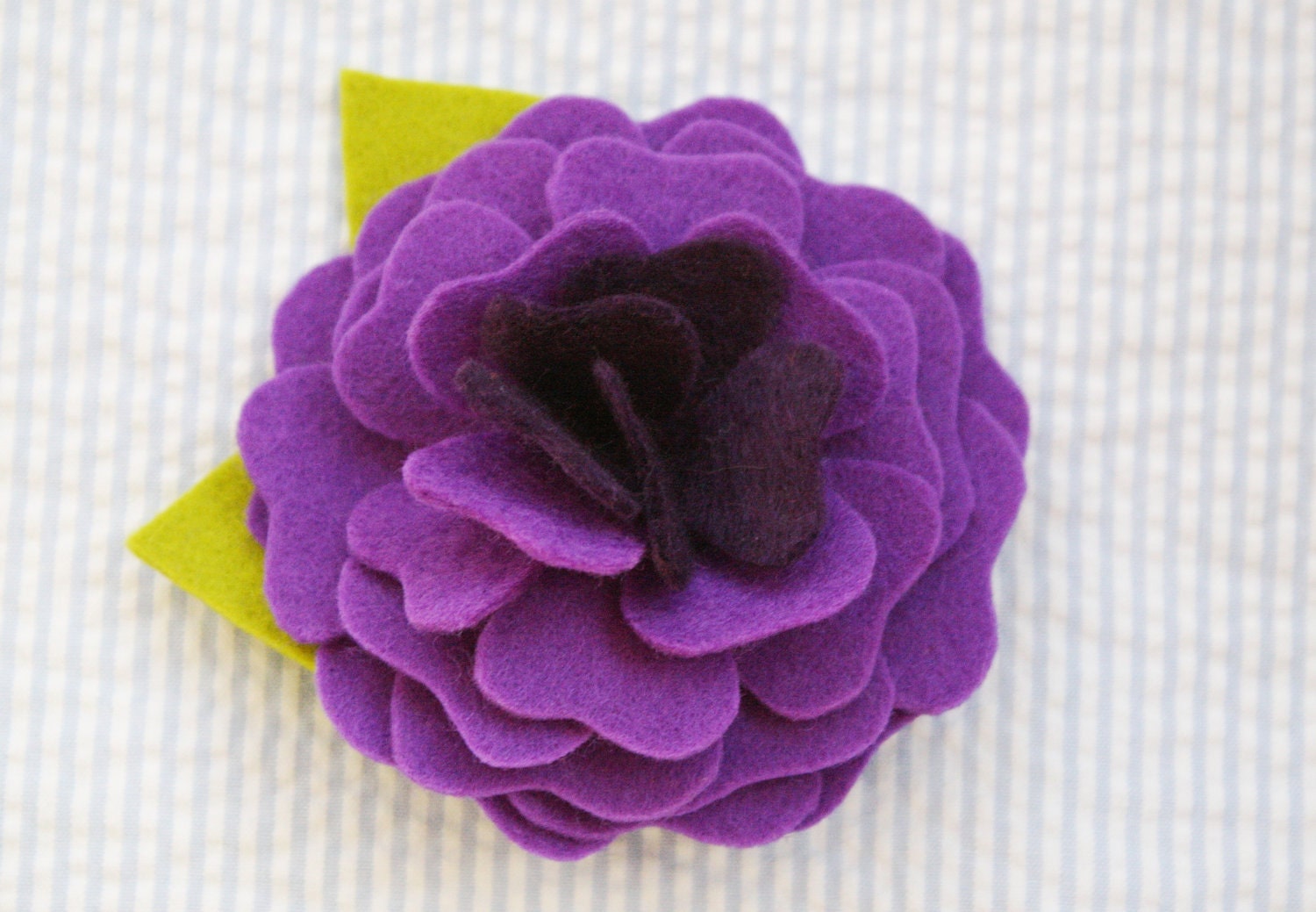 Dog Collar Flower - Purple Camellia