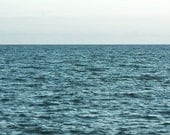 Large Minimalist Ocean Photograph, 40x60" (102cm x 152cm), Uninterrupted, Fine Art Photography Print by Tricia McKellar (No. 9206)