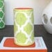 Number 6 Vase in Hampton Links Light Chartreuse