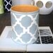 Utensil Holder in Hampton Links Slate Colorway