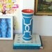 ON SALE half off Skinny Vase in Casbah Chain Loch Blue