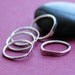 Cartilage / Tragus / Helix Hoops - (5) / Sterling