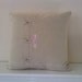 Nautical Lighthouse Cushion cover in natural linen