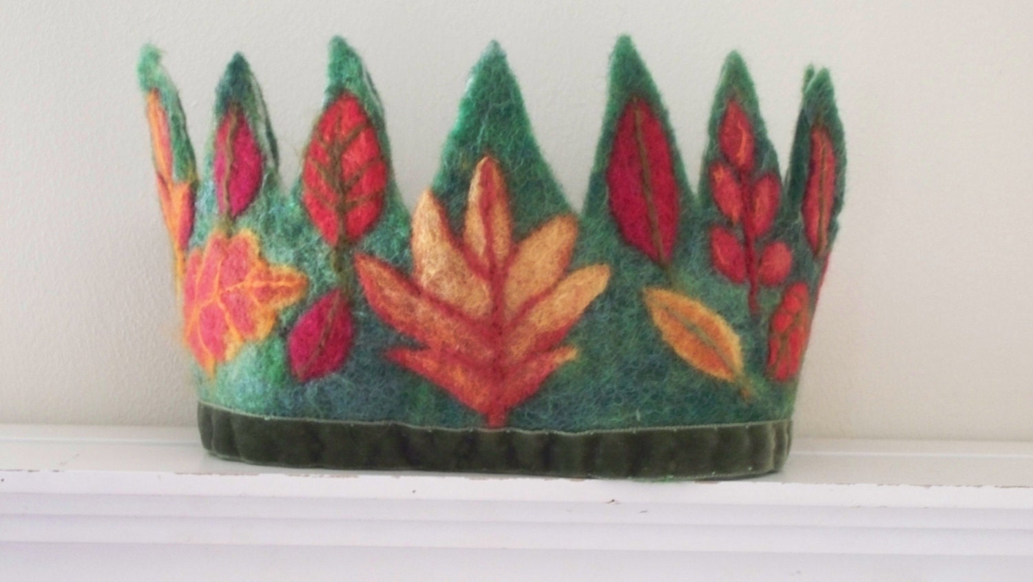 Autumn Leaves Waldorf Crown