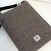 Owl MacBook Air 13 inch sleeve - Gray felt - Made to order
