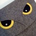 Owl  MacBook Air 11 inch sleeve - Gray felt