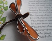 Summer bug Wedding sash embelishment vintage dragonfly brooch To Add To Anything That You Can Imagine