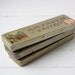 vintage 1940s pencil box. Metal by Faber-Castell. Art Deco industrial / the CAMOMILE stash box