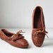 Vintage Minnetonka moccasins. Men 10 / Wom 11.5. Chestnut brown driving mocs / Rustic preppy / the TOASTED PECAN sneakers