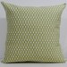 New 18x18 inch Designer Handmade Pillow Case in citrine lattice