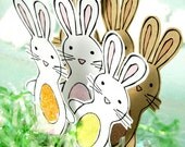 Bunny Rabbits - Glitter Belly Bunnies