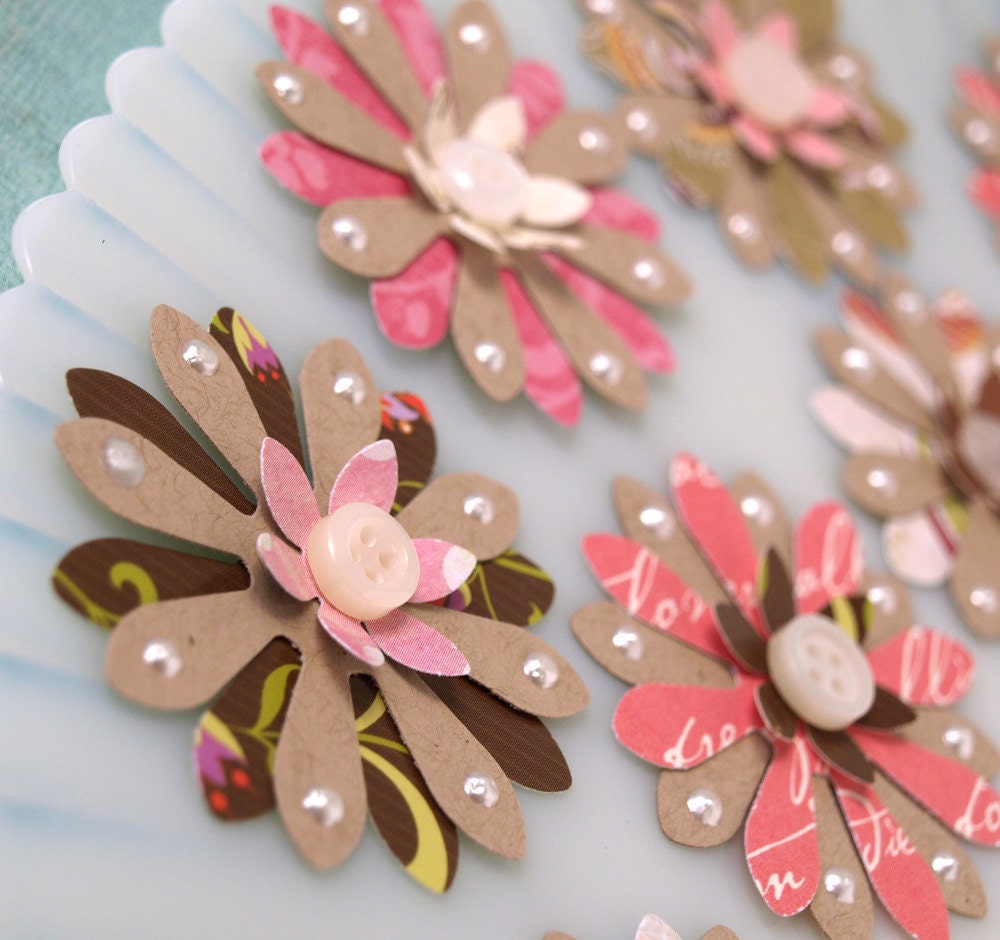 Bunch of Blooms - paper flowers - Sugar and Spice Collection