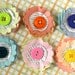 Recycled Flowers - Sunny Bright - made from recycled lightbulb boxes