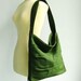 Sale - Forest Green Twisted Hemp/Cotton Bag, shoulder bag, tote, purse, handbag, unique, stylish, messenger bag - Lisa