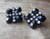 art deco celluloid and rhinestones crosses squares xes