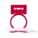 cassette tape acrylic ring (red)