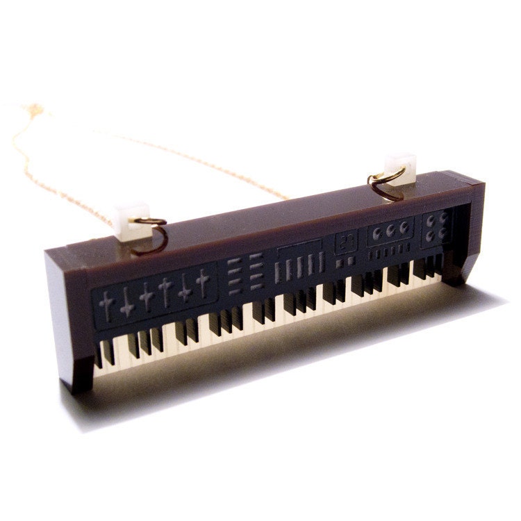 keyboard necklace