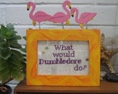 What Would Dumbledore Do - cross stitch