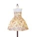 Custom In Your Size Floral Teaparty Dress Summer Prom Womens full skirt dress 1950s style