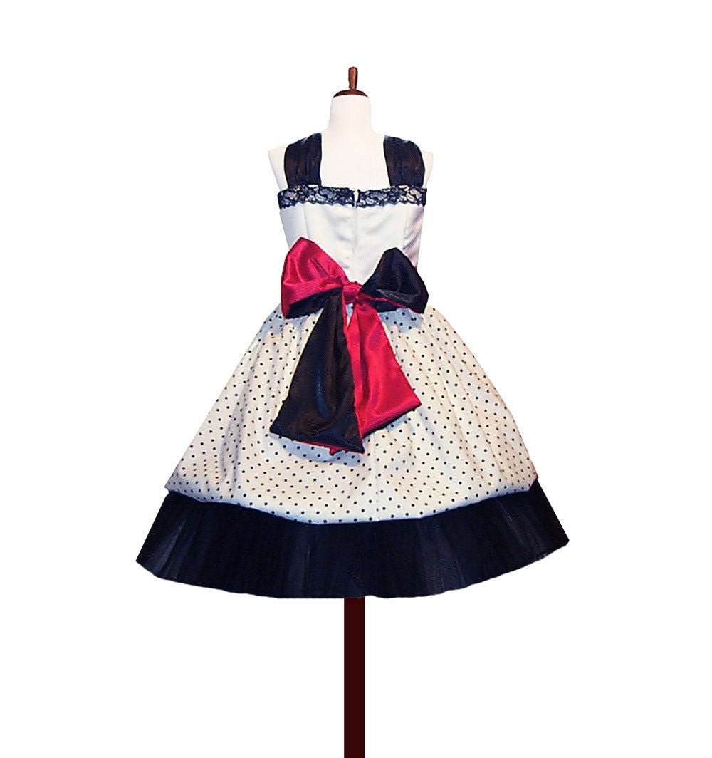 Custom in your size Rockabilly Sweet Dress alternative wedding Dress