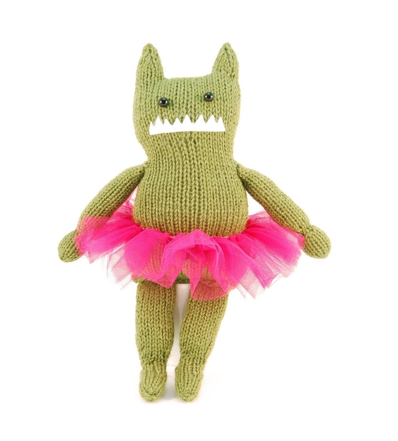 Olivia the Audacious Monster Knitting Pattern Pdf INSTANT DOWNLOAD
