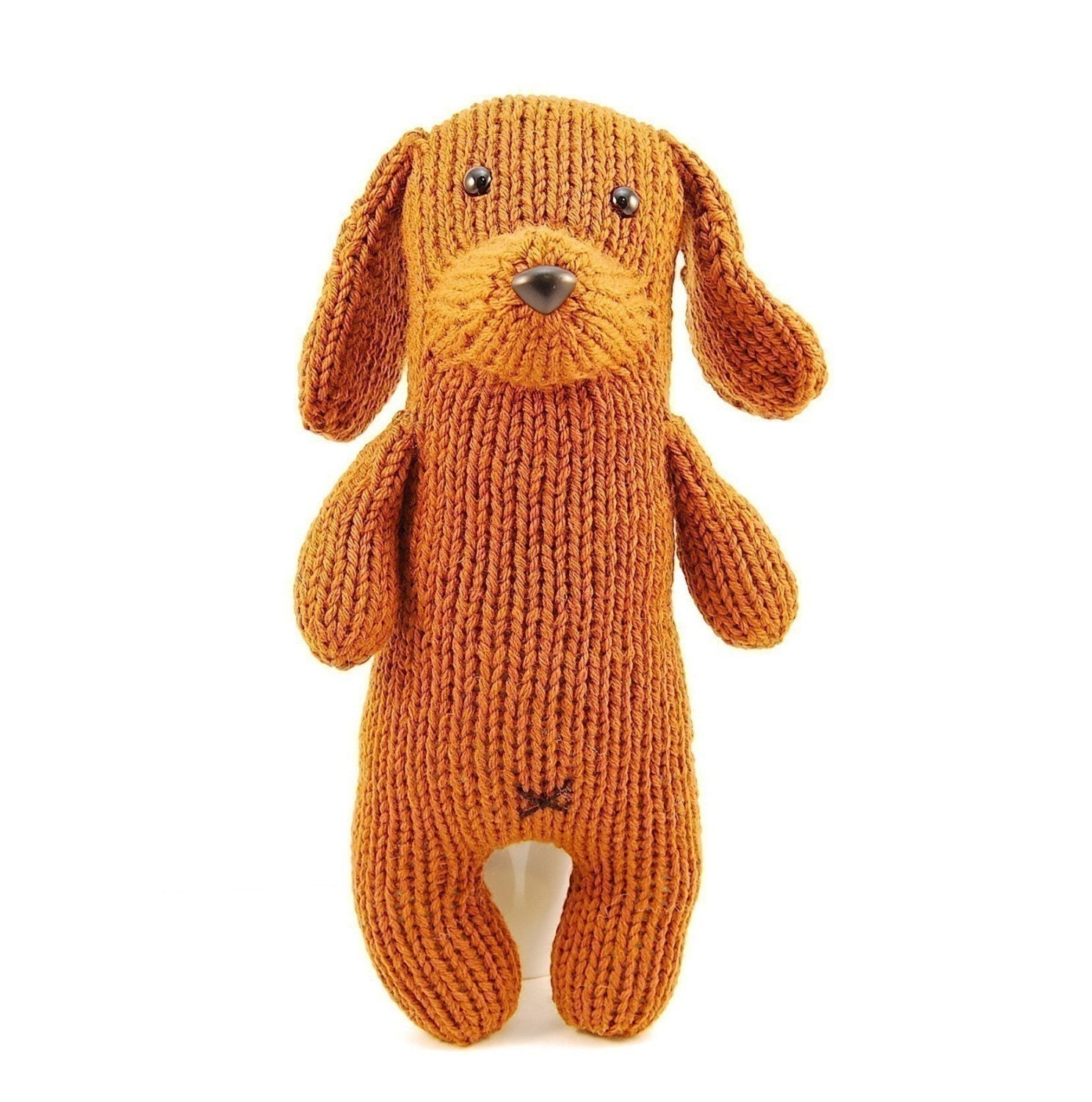 Tofu the Gentle Dachshund Knitting Pattern Pdf INSTANT DOWNLOAD