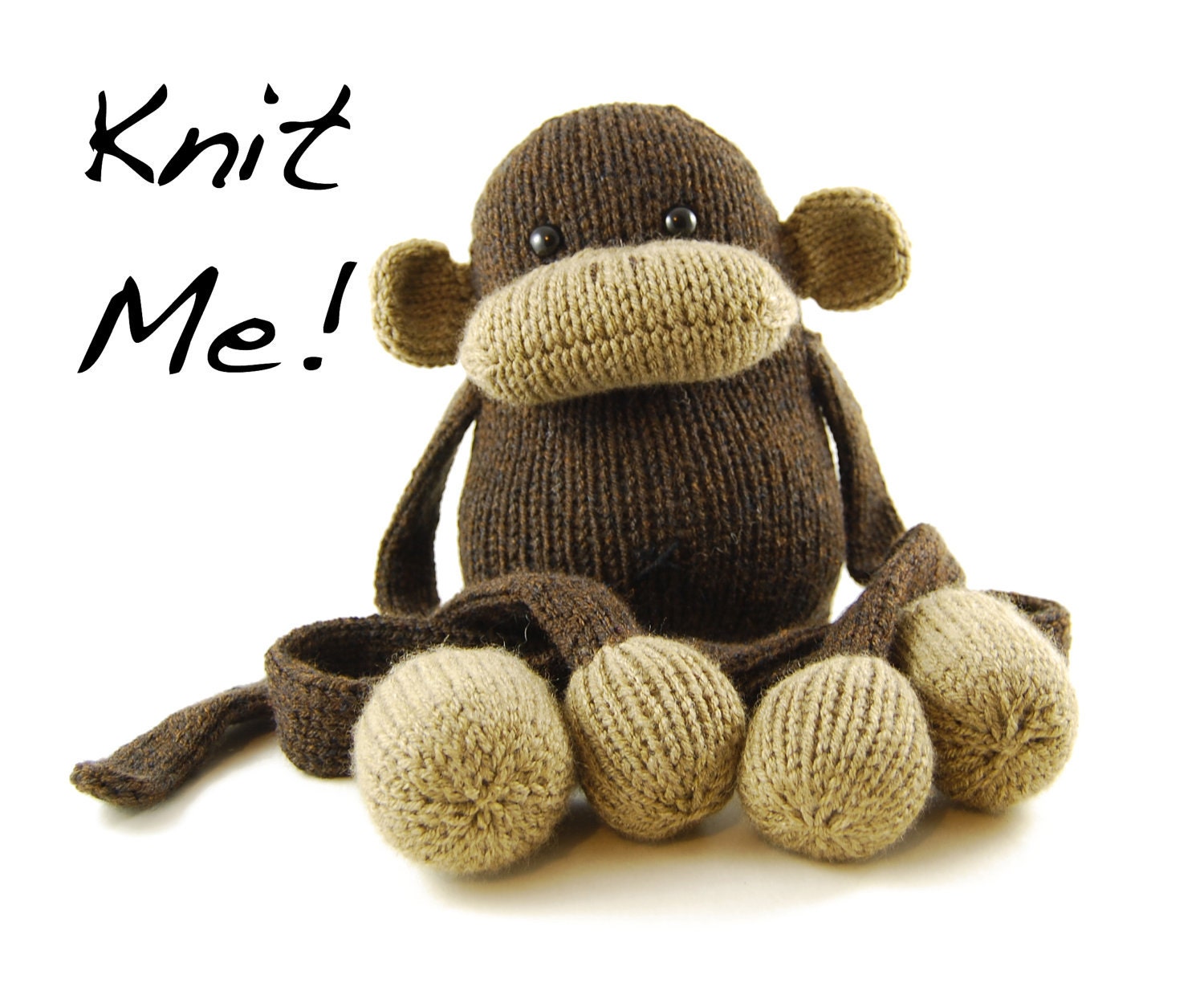 Jerry the Musical Monkey Knitting Kit